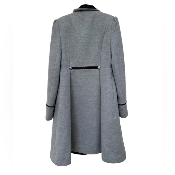 Rothschild Gray Double-Breasted Coat size 14 - Picture 5 of 8